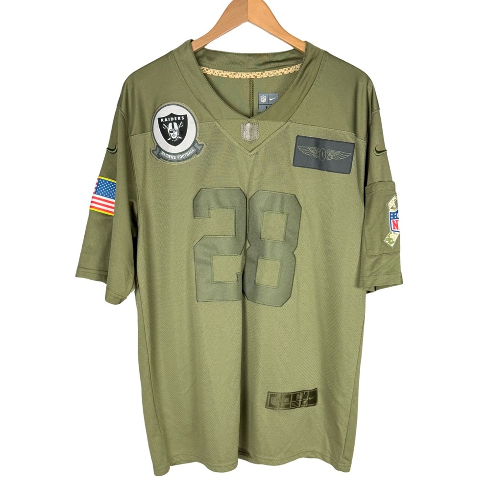NFL Las Vegas Raiders Josh Jacobs Nike Salute To Service Limited
Player Jersey